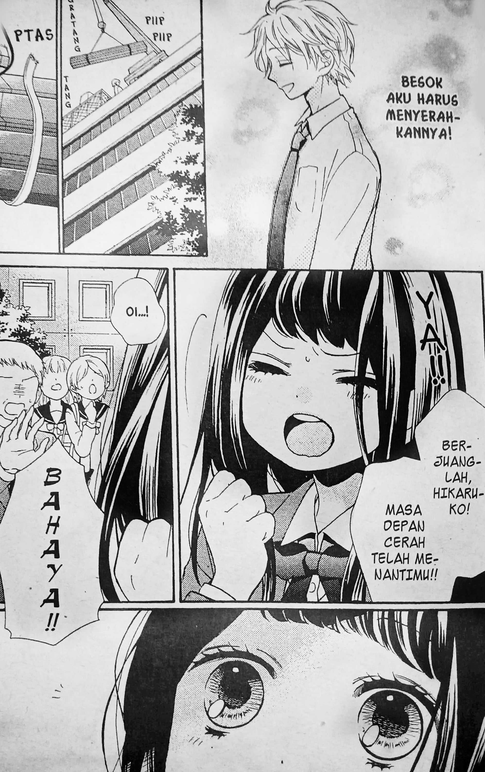 Ushiro no Hikaruko-chan Chapter 01.1 Gambar 12